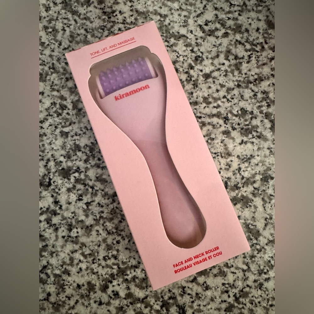 Kiramoon Face and Neck Roller - Pink and Purple